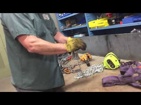 NCCER Level 2 Module 6 Rigging Performance Evaluation #1