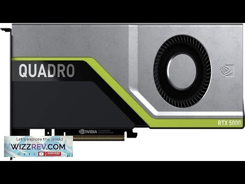 NVIDIA Quadro RTX 5000 16GB PCIe x16 Graphics Card