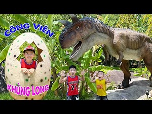 Khám Phá Công Viên Khủng Long ♥ Minh Khoa TV