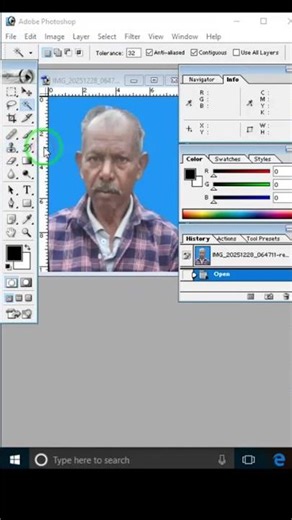 Photoshop 7.0 Me Image Open & Save Kaise Kare | JPG PNG PSD Difference | Day 4 #ImageOpenSave