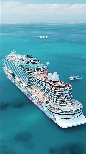 The world simply looks better from a cruise & more so during vacations🚢✨