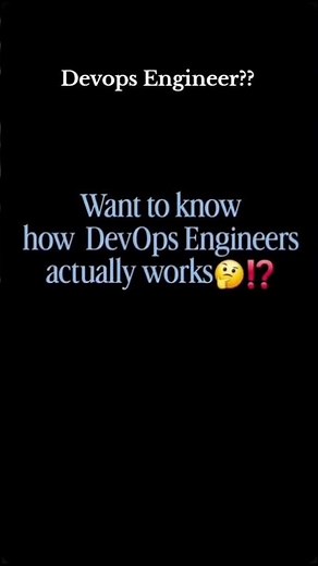 What Does a DevOps Engineer Actually Do? | Real Work Explained 🔥 | Beginner to Pro Guide#explore