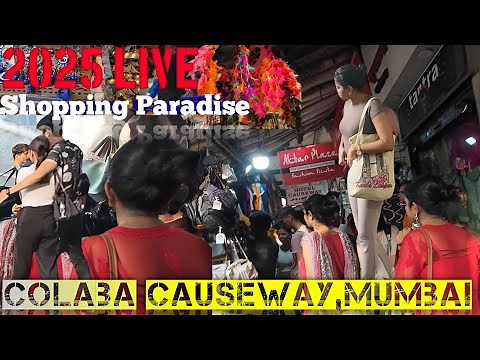Exploring Colaba Causeway: Mumbai’s Iconic Shopping & Culture Hub#travel #mumbai
