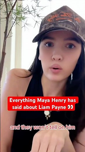 Everything Maya Henry has said about Liam Payne 👀