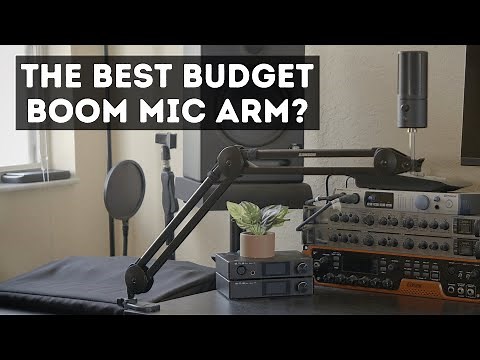 The Best Budget Boom Mic Arm? SAMSON MBA28 Microphone Stand for Podcasting and Streaming