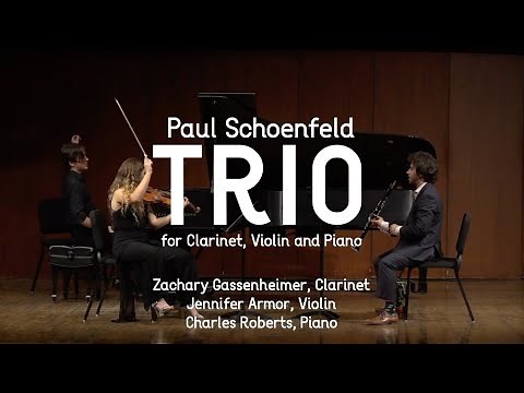 SCHOENFELD - Trio for Clarinet, Violin and Piano