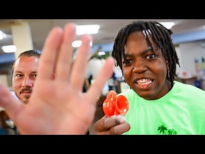 Blowing Air Horns in the Library!