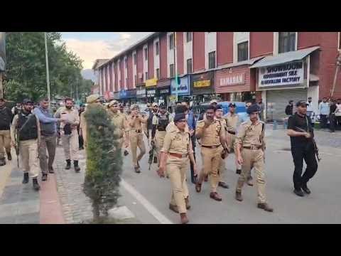 SSP Srinagar, other officials review security arrangements for May 3 anti-drug rally