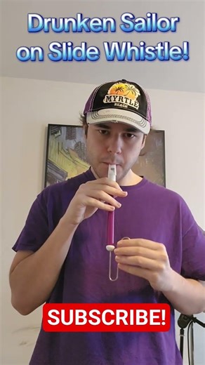 Drunken Sailor on Slide Whistle! #shorts #viral #seashanty #drunkensailor