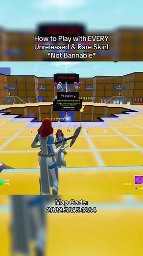 Play with Every Rare Skin in Fortnite! Map Code: 2882-3895-1284