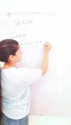 Null Set or Empty Set | Types of Sets | Mathematics | @tridentclasses