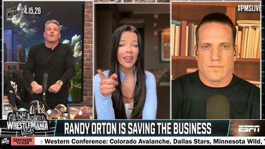 Jackie Redmond is doing a better job at promoting Randy Orton than his so called manager.Crazy.