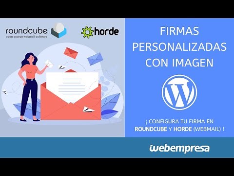 Personalizar firmas de correo con imagen en Webmail (Horde y RoundCube)