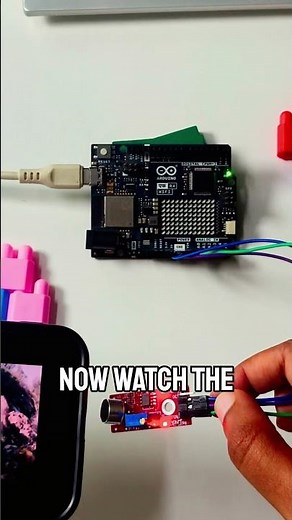 Mini Music Visualizer with Arduino Uno EK R4 WiFi #robocraze #arduinoproject #stem