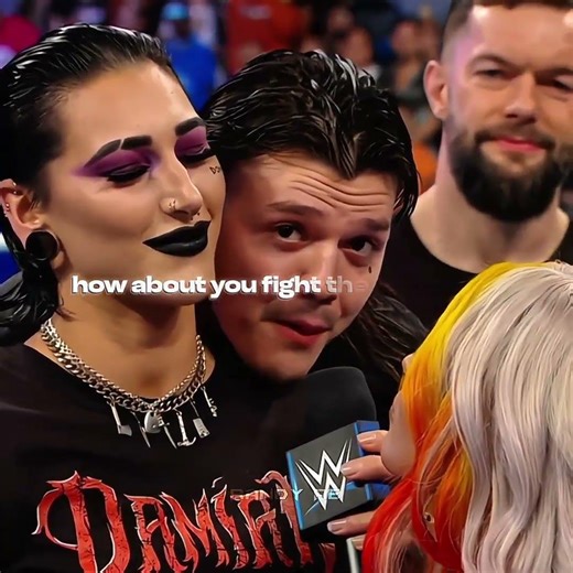 Rhea Ripley & Dominik Mysterio Slap Rey Mysterio 😱🔥 | Shocking WWE Family Drama | #shorts