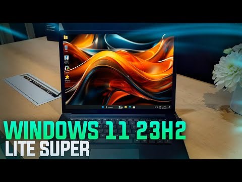 WINDOWS 11 LITE SUPER 23H2 | RÁPIDO | OTIMIZADO PARA PC FRACO E PC GAMER🔥