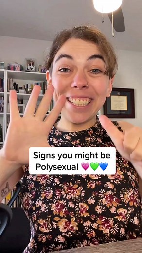 Are you attracted to multiple genders, but not necessarily all of them? If so, you could be polysexual! 💗💚💙 #foryourpride #AmazonMusicProudHeroes #MakeNightsEpic #zoestoller #polysexual