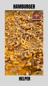 Grandma used to make Hamburger Helper all the time because it was so easy. Here's my twist on Grandma's Hamburger Helper, an upgraded version for the win! Ingredients: - 1 lb ground beef - 12 oz elbow macaroni - 2.5 cups beef broth - 1 cup heavy cream - 1 can tomato sauce - Seasoning of your choice (season generously) - 2 cups shredded sharp cheese Instructions: 1. Brown the ground beef in a skillet, breaking it apart as it cooks. Season generously with your choice of seasonings. 2. Stir in the 