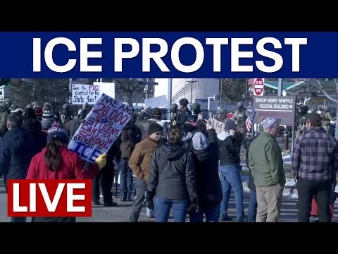 LIVE | Minneapolis ICE shooting protests