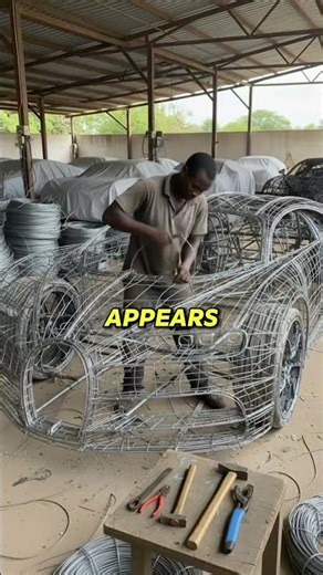 He Turned a Single Wire Into a FULL Car Showroom… Wait Till You See This #shorts