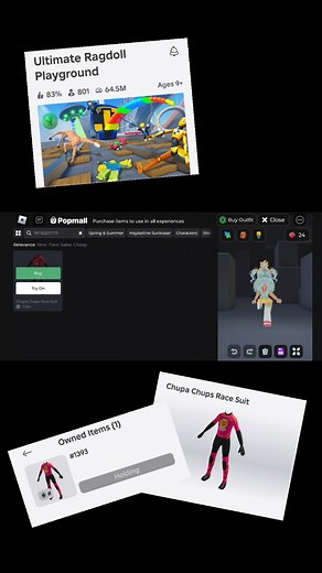 RAGDOLL PLAYGROUND LIMITED #robloxfyp #roblox #robloxgames