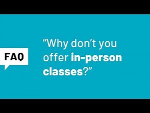 GCFLearnFree.org FAQ: Why don't you offer in-person classes?