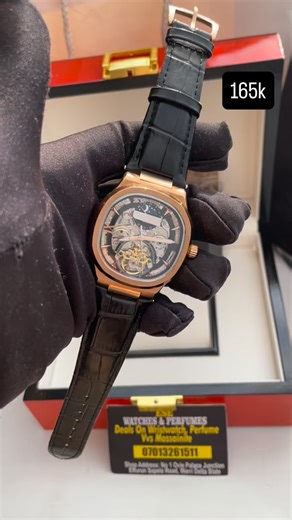 Genesis Ese Gift on Instagram: "Turbillion engine⌚️165k It comes well packaged & free delivery 🚚 Dm, call or WhatsApp 07013261511 My shop address is Ovie palace junction off effurun sapele road effurun, effurun/warri delta state… Walk in or order online, i waybill worldwide 🌎 Disclaimer::: As required by law, I am not in affiliation with any of this brand listed, or own any right to ownership, above names belong to the manufacturers…"