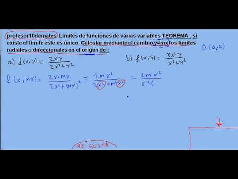 04 radial or directional limits functions of several variables solved exercise