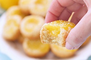 Lemon Bar Cookie Cups Recipe | Barbara Bakes