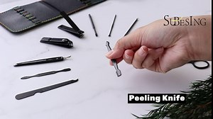 Manicure Set Nail Kit 12 in 1, Manicure Kit for Women Professional Nail Clippers Set, Manicure Kit Nail Care Kit Pedicure Kit - Black