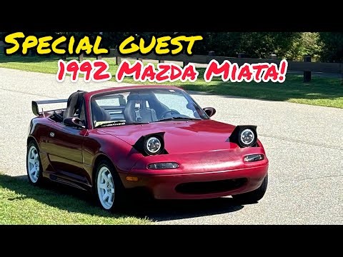 SPECIAL GUEST TODAY! 1992 Mazda Miata!