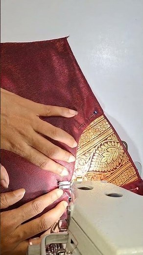 Trending sleeve design for blouse...