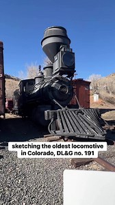 37K views · 1.4K reactions | Engine 191 at the Colorado Railroad Museum. Pilot Parallel Pen and ink wash in Etch hot press sketchbook. Thanks Charlie for showing me around, I’ll be back! #drawing #sketchbook #urbansketchers #art #penandink #paulheaston | Paul Heaston Art | Facebook