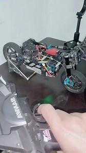 76_Do you think this motorcycle is cool#simulated #rccar #rctoy #remotecontrol #mini #models #motorcycle | Toy RC