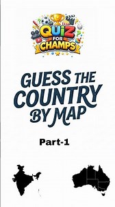 Guess the Country by its MAP #quiz #challenge #map #geography #ipl