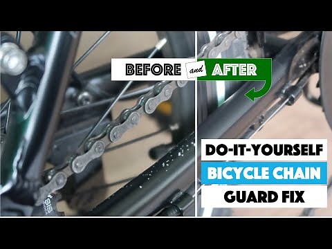 Cycle Hack No 1 - DIY Bike Chain Guard Fix
