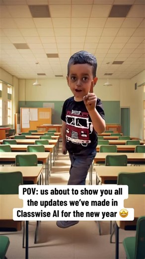Classwise AI on Instagram: "Exciting updates for the new year coming soon! “It’s a surprise” 😂. #edtech #classwiseai #teachersofinstagram #fyp #teachersofig"