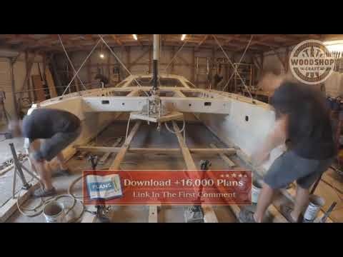Extreme Cruising Catamaran Build From Scratch with Plans