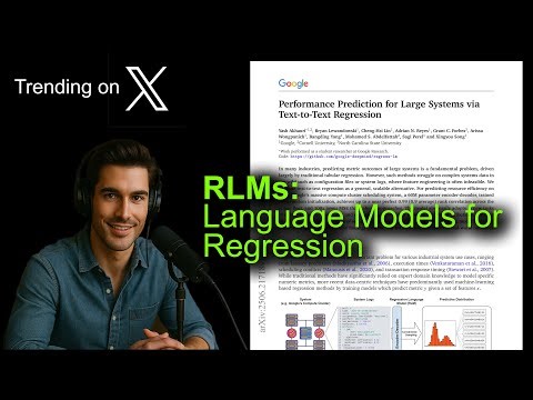 RLMs: Language Models for Regression