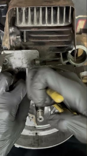 Yamaha Ct50 assembly oil pump gear