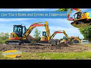 Our Top 5 Rides and Drives at Diggerland UK Theme Park!