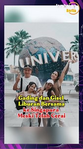 17K views · 111 reactions | Gading dan Gisel Liburan Bersama ke Singapura Meski Telah Bercerai #gadingmartin #gisel #artis #gosip #seleb | Jembreng Berita | Facebook