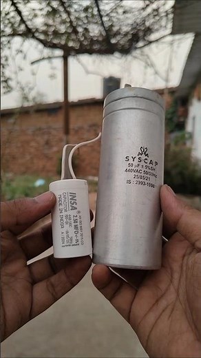 synchronous motor vs AC capacitor experiment #experiment #scienceexperiment #electronic