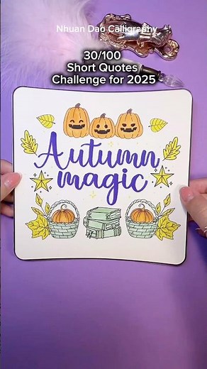 Lettering Quote #30/100! Just Follow The Lines | Easy Mode ON #nhuandaocalligraphy #lettering