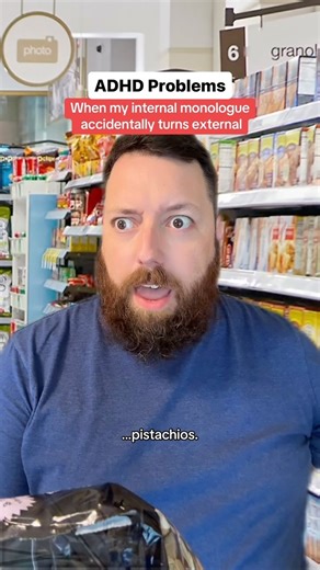 223K views · 12K reactions | When my neurodivergent driven internal monologue accidentally becomes an external monologue. #adhd #internalmonologue #narrator #adhdprobs #adhdproblems #audhd #autism #autistic #neurodivergent | My ADHD Brain | Facebook