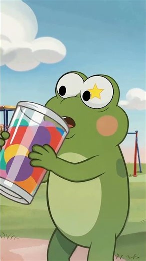 Funny Frog Cartoon 🐸 | Cute Kids Animation Short