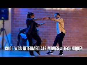COOL Intermediate Moves & Technique! West Coast Swing