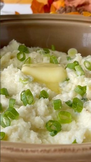 The BEST Low-Carb Swap for Mashed Potatoes 🥄 #recipeshorts