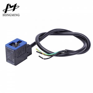 [Hot Item] DIN En 175301-803 AC DC Overvoltage Protection Solenoid Valve Connector