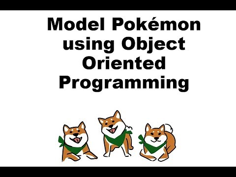 Model Pokemons using Python - Object Oriented Programming